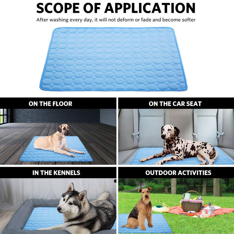 aingycy Dog Cooling Mat Pet Cooling Pads Dogs & Cats Pet Cooling Blanket for Outdoor Car Seats Beds (22IN*28IN) - Image 4
